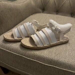 Coach Tan Sandals with Signature Sole